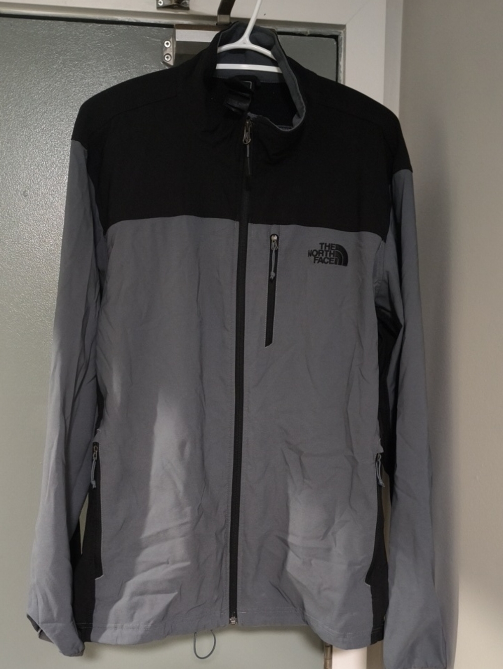 The North Face Gray and Black Lightweight Jacket